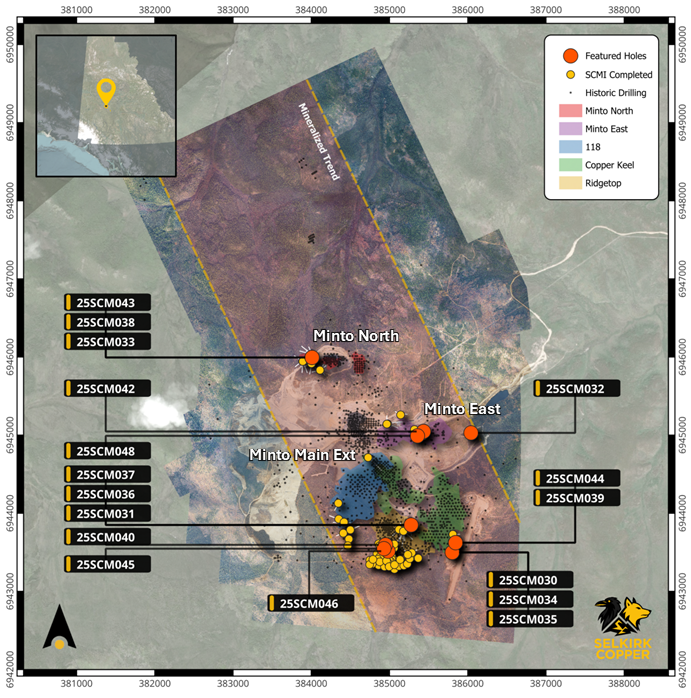 Selkirk Copper Intersects High-Grade Copper-Gold-Silver at the